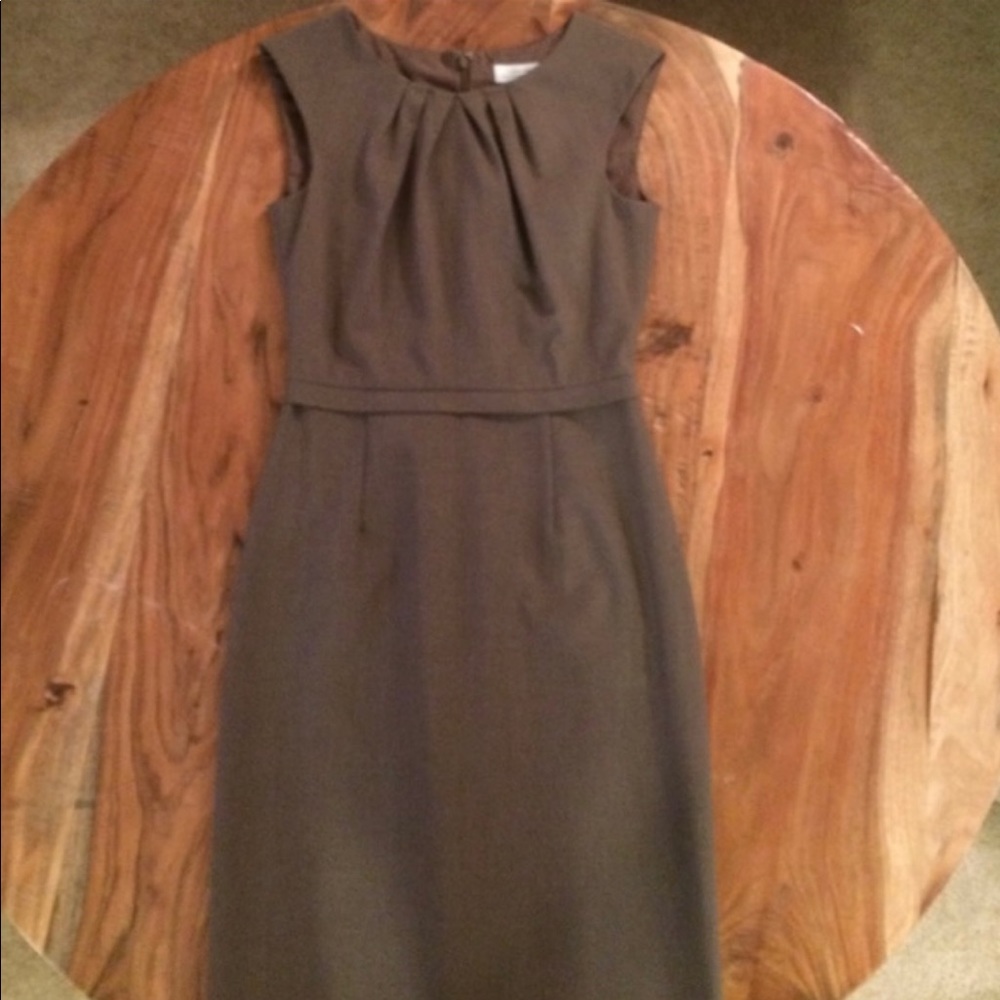 Brown Tahari Suit Dress